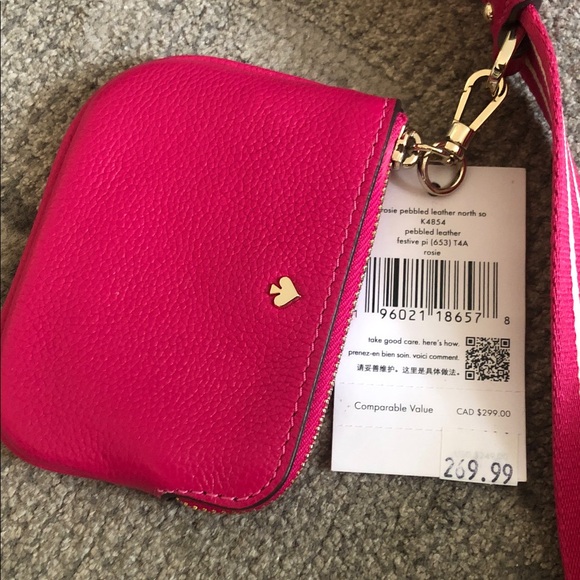 Kate Spade Fuchsia Crossbody Bag NWT - Picture 2 of 7